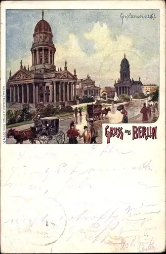 Künstler Litho Berlin, Gendarmenmarkt