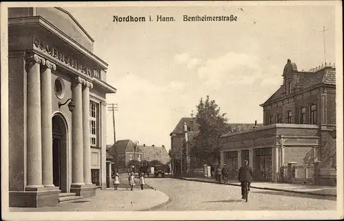 Ak Nordhorn in der Grafschaft Bentheim, Bentheimerstraße