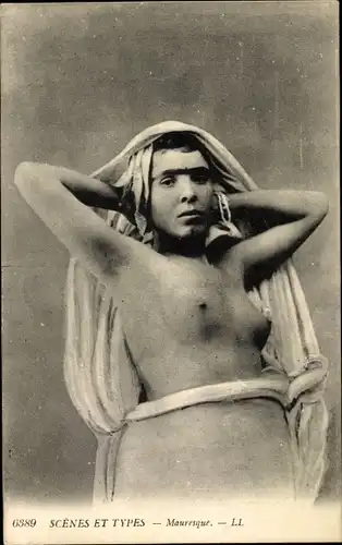 Ak Scenes et Types, Mauresque, Maghreb
