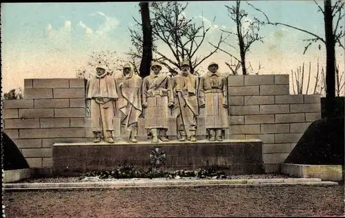 Ak Verdun Meuse, Monument aux Enfants de Verdun morts pour la france