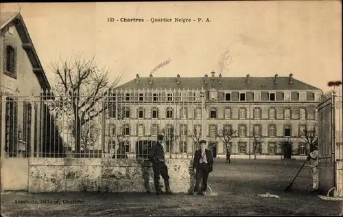 Ak Chartres Eure et Loir, Quartier Neigre
