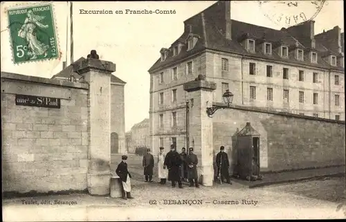 Ak Besançon Doubs, Caserne Ruty