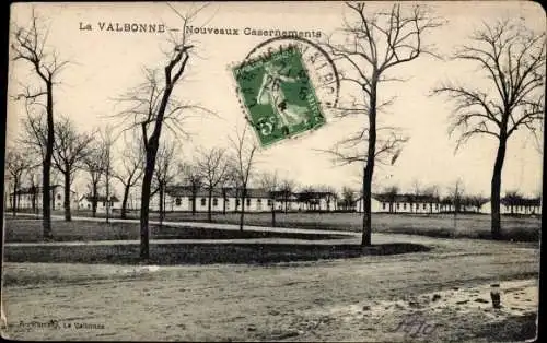 Ak La Valbonne Ain, Nouveaux Casernements, Kasernen