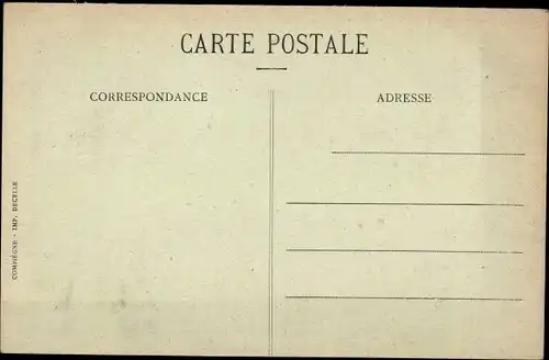 Ak Compiègne Oise, Les Ponts provisoires sur l'Oise pendant la Grande Guerre 1914-1917