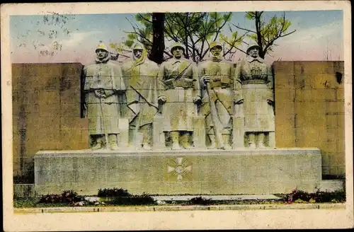 Ak Verdun Meuse, Le Monument aux enfants de Verdun morts pendant la Guerre
