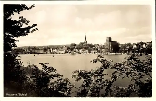 Ak Kappeln an der Schlei, Blick auf den Ort