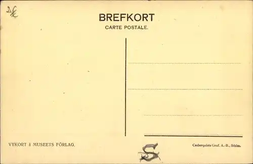 Ak Kristianstad Schweden, Byggnad för Tekniska Skolan, Museum och Stadsbibliotek