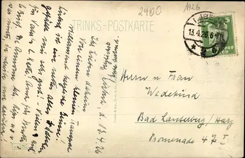 Ak Lübeck in Schleswig Holstein, Partie am Rathaus, Autos