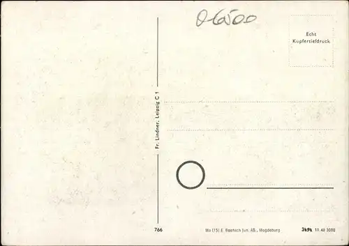 Ak Gera in Thüringen, Küchengarten, Springbrunnen