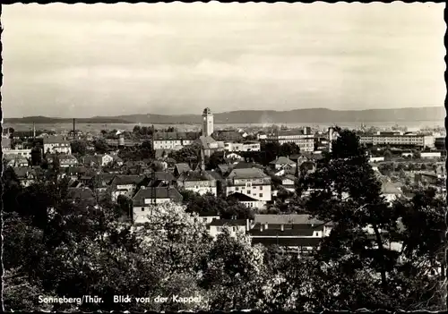 Ak Sonneberg in Thüringen, Blick von der Kappel