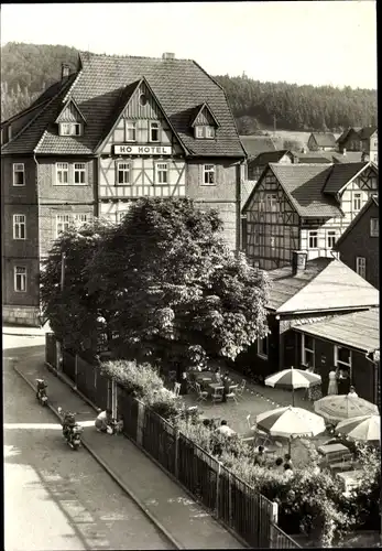 Ak Brotterode Trusetal in Thüringen, Hotel Krone