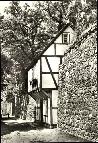 Ak Neubrandenburg in Mecklenburg, Stadtbefestigung, Wiekhaus