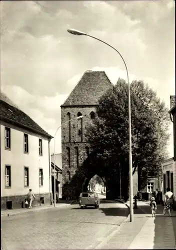 Ak Pasewalk in Mecklenburg Vorpommern, Prenzlauer Tor