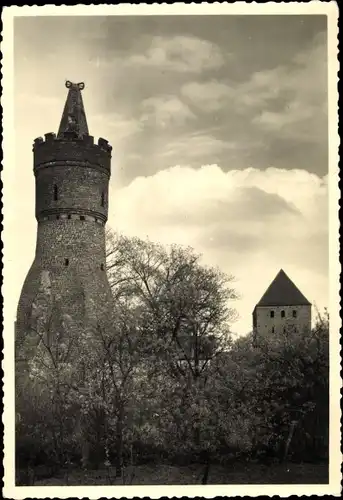 Foto Ak Pasewalk in Mecklenburg Vorpommern, Pulverturm, Kiek in de Mark
