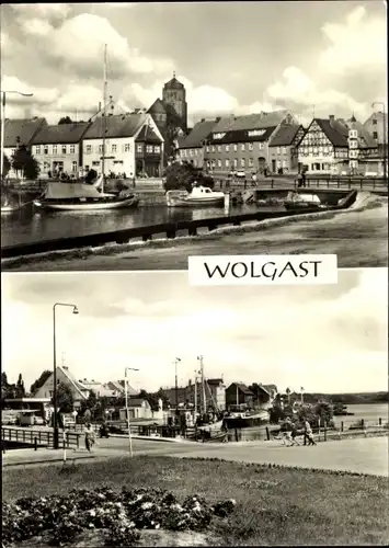 Ak Wolgast in Mecklenburg Vorpommern, Stadtansichten