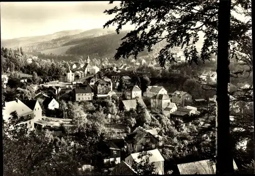 Ak Schmiedeberg Dippoldiswalde im Erzgebirge, Gesamtansicht