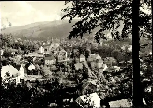 Ak Schmiedeberg Dippoldiswalde im Erzgebirge, Gesamtansicht