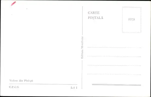 Ak Ploesti Ploiești Rumänien, Straßenpartie