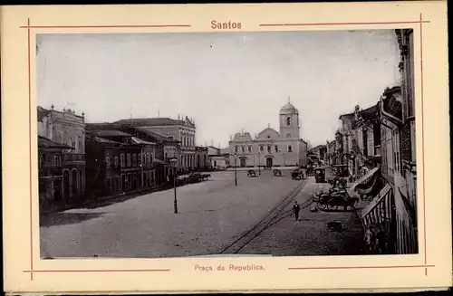 Foto Santos Brasilien, Praca da Republica