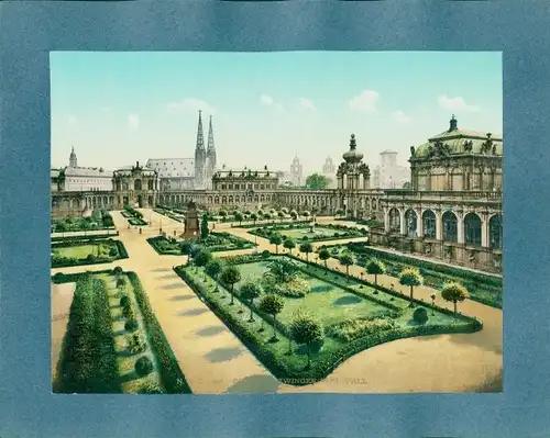 Foto Dresden Zentrum Altstadt, Blick vom Zwinger zum Wall