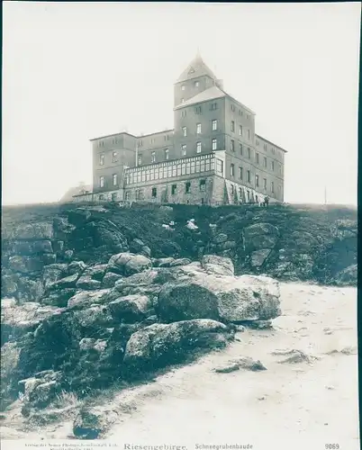 Foto Szklarska Poręba Schreiberhau Schlesien, Schneegrubenbaude, Schronisko nad Śnieżnymi Kotłami