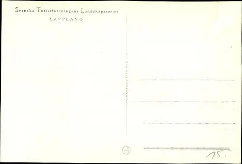 Ak Luspebryggan Schweden, Lappland, Hallplats, Bahnhof, Haltepunkt