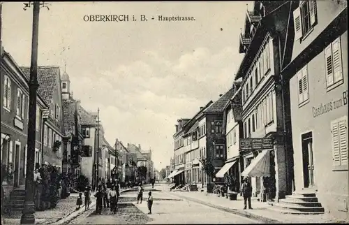Ak Oberkirch im Renchtal Baden, Hauptstraße, Gasthaus