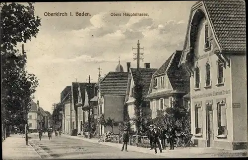 Ak Oberkirch im Renchtal Baden, Obere Hauptstraße