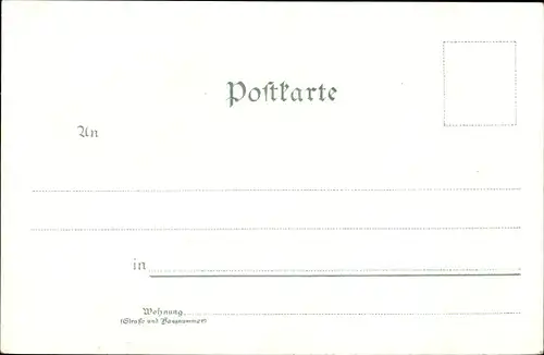 Litho Oberkirch im Renchtal Baden, Totalansicht der Ortschaft, Paar in Trachten