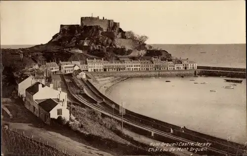 Ak Gorey Jersey Kanalinseln, Mont Orgueil Castle