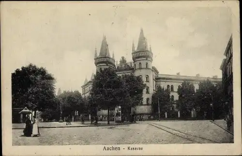 Ak Aachen in Nordrhein Westfalen, Kaserne