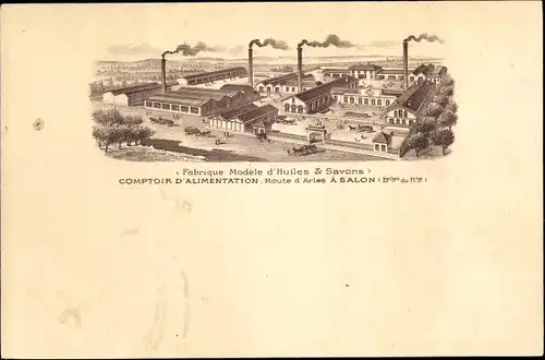 Ak Comptoir d'Alimentation, Route d'Arles, Fabrique Modele d'Huiles & Savons