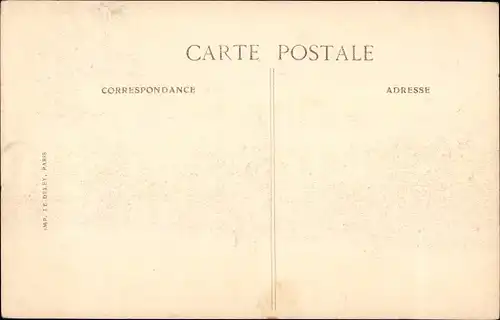 Ak Paris VIII Arrondissement Élysée, Les Fetes de la Victoire 1919, Le Defile, Troupes Francaises