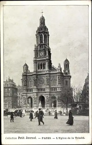 Ak Paris IX, Eglise de la Trinité
