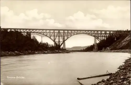 Ak Schweden, Forsma-Brücke