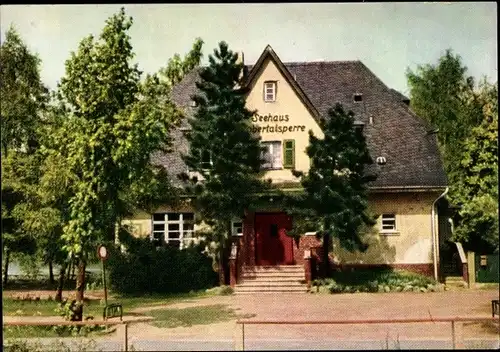 Ak Werdau an der Pleiße in Sachsen, Kobertalsperre, Blick auf HOG Seehaus