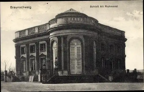 Ak Braunschweig in Niedersachsen, Schloss Alt Richmond