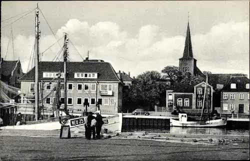 Ak Neustadt in Holstein, Hafen