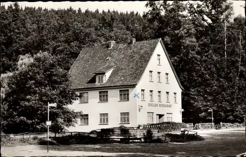 Ak Rhumspringe in Niedersachsen, Quellen Restaurant