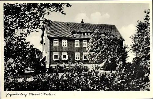 Ak Altenau Clausthal Zellerfeld im Oberharz, Jugendherberge