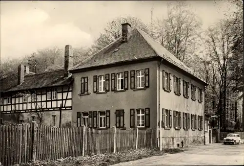 Ak Bad Klosterlausnitz in Thüringen, Reichsbahn Ferienheim