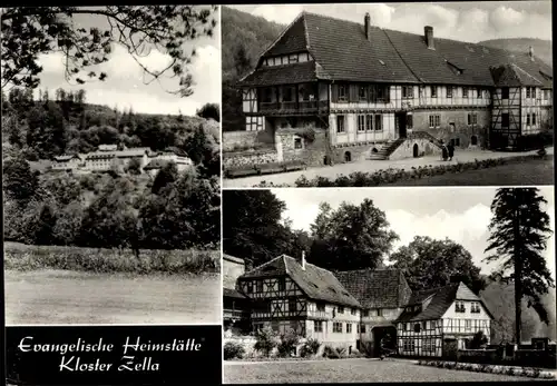 Ak Alt Zella Nossen in Sachsen, Evangelische Heimstätte, Kloster