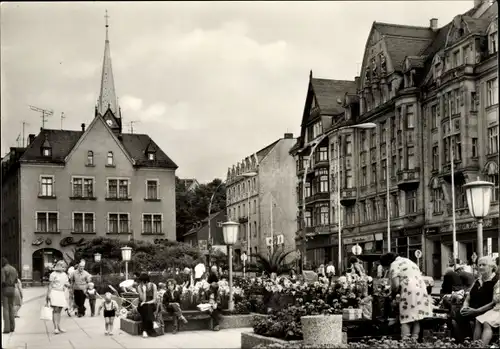 Ak Aue im Erzgebirge Sachsen, Platz