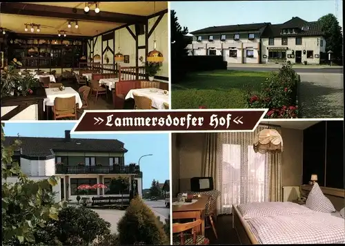 Ak Lammersdorf Simmerath in der Eifel, Hotel-Restaurant Lammersdorfer Hof
