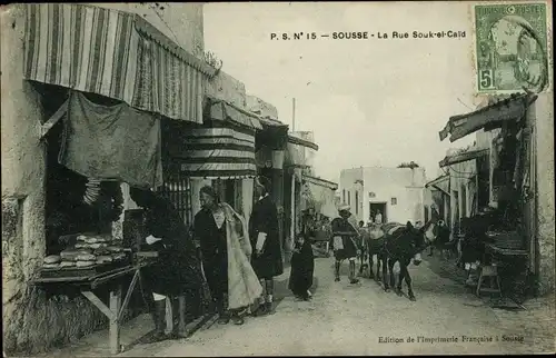 Ak Sousse Tunesien, La Rue Souk el Caid