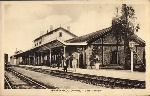 Ak Ghardimaou Tunesien, Gare frontière