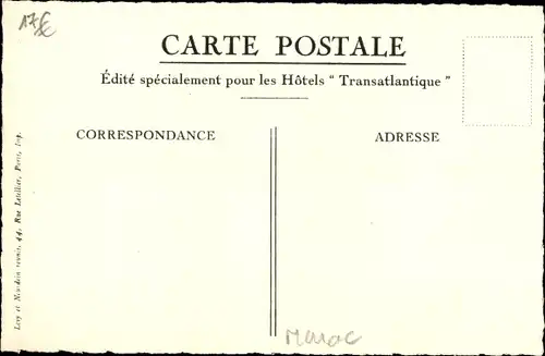 Ak Marokko, Apres l'assaut d'une dune, un temps d'arrel, Auto