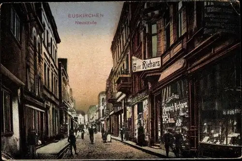 Ak Euskirchen Nordrhein Westfalen, Neustraße, Geschäft Heinrich Richarz