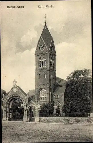 Ak Odenkirchen Mönchengladbach am Niederrhein, Kath. Kirche