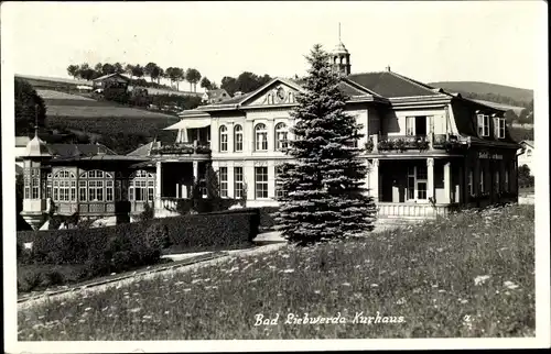 Ak Lázně Libverda Bad Liebwerda Region Reichenberg, Kurhaus